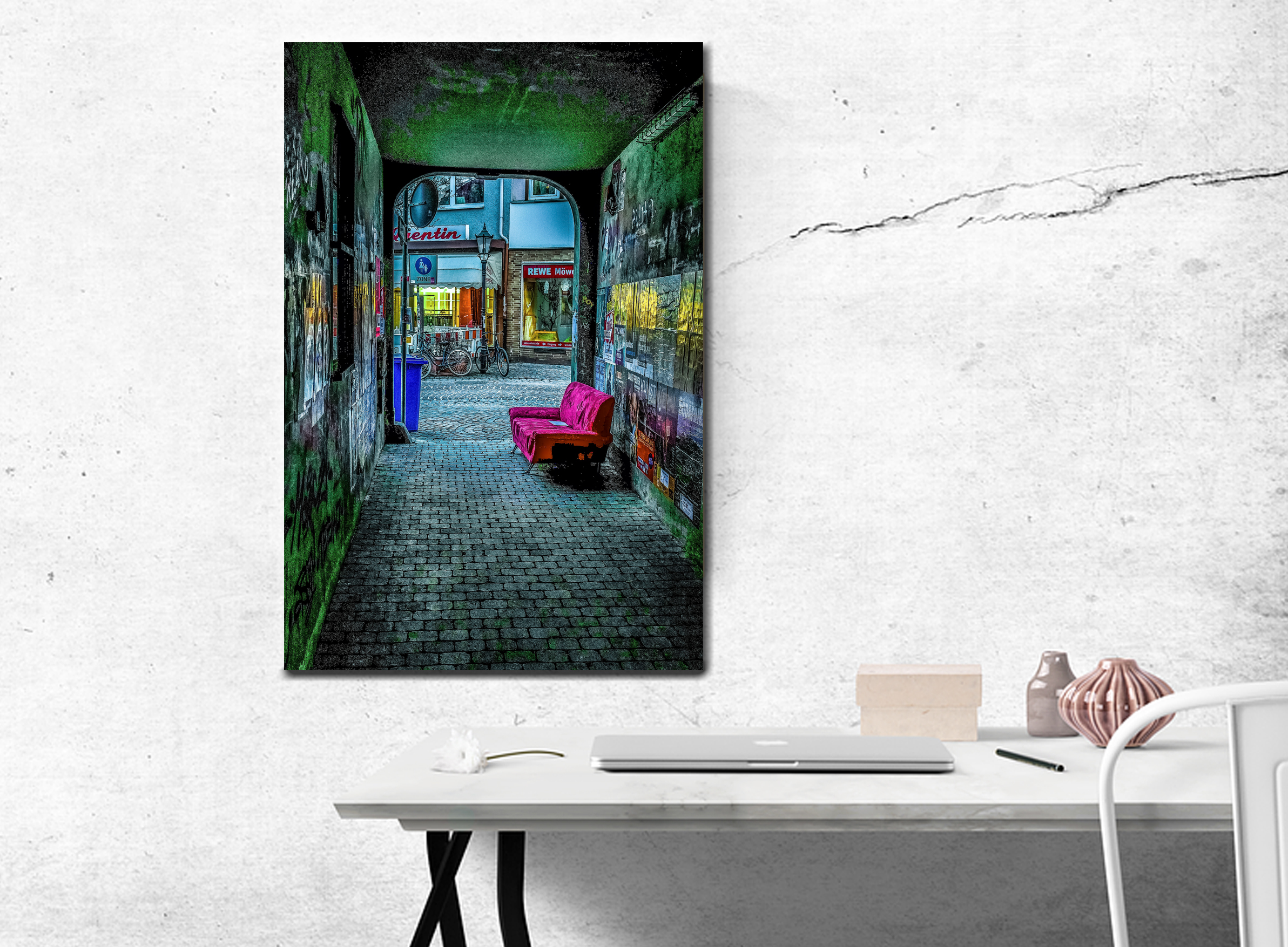 fine art print auf Hahnemühle FineArt Papier #psycho ©Frank Neuschulz